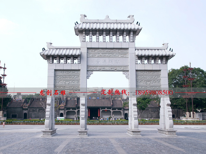 新農村牌坊制作用什么石材？需要注意什么？